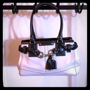 Coach Black and White Braided Beauty